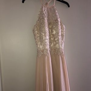 Champagne Prom Dress